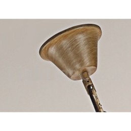 Πολυέλαιος 8 Light Rustic Artistic Retro Antler Vintage Κερί