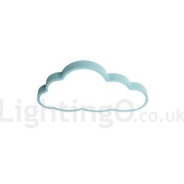 Ultra Thin Clouds Dimmable Μοντέρνα Σύγχρονα Σκανδιναβικά Φανάρια οροφής με ακρυλική σκιά με τηλεχειριστήριο μπορούν επίσης να χρησιμοποιηθούν ως φωτιστικό τοίχου