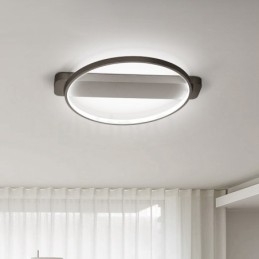 Φωτιστικό οροφής Nordic Round Flush Mount