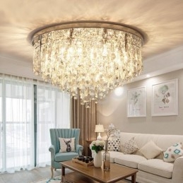 Μοντέρνα Flush Mount Φώτα Οροφής Κρυστάλλινα Φώτα