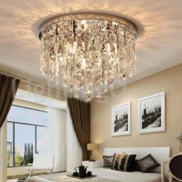 Μοντέρνα Flush Mount Φώτα Οροφής Κρυστάλλινα Φώτα