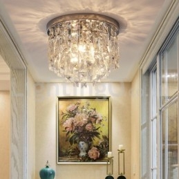 Μοντέρνα Flush Mount Φώτα Οροφής Κρυστάλλινα Φώτα