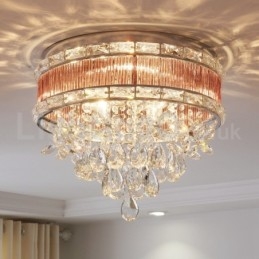 Φέτος Μοντέρνα Μόδα Φωτιστικά Οροφής Crystal Flush