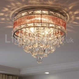 Φέτος Μοντέρνα Μόδα Φωτιστικά Οροφής Crystal Flush