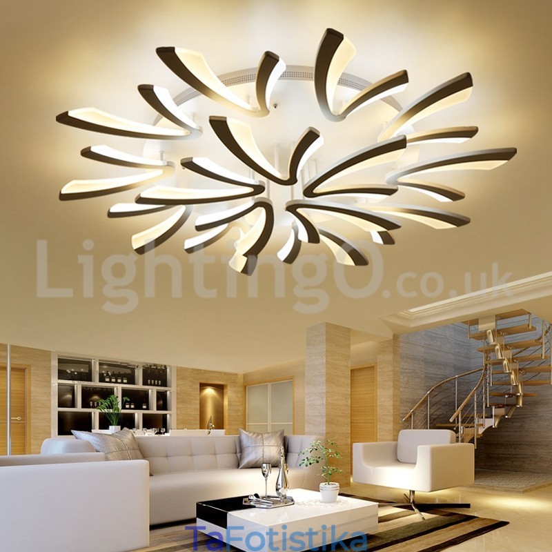 Personality 15 Lights Κομψά μοντέρνα χωνευτά φωτιστικά οροφής