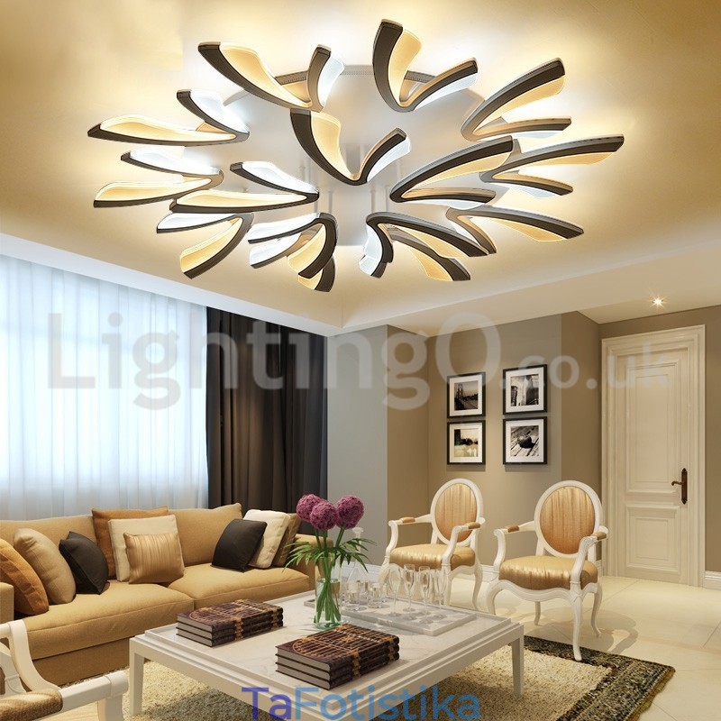 Personality 15 Lights Κομψά μοντέρνα χωνευτά φωτιστικά οροφής