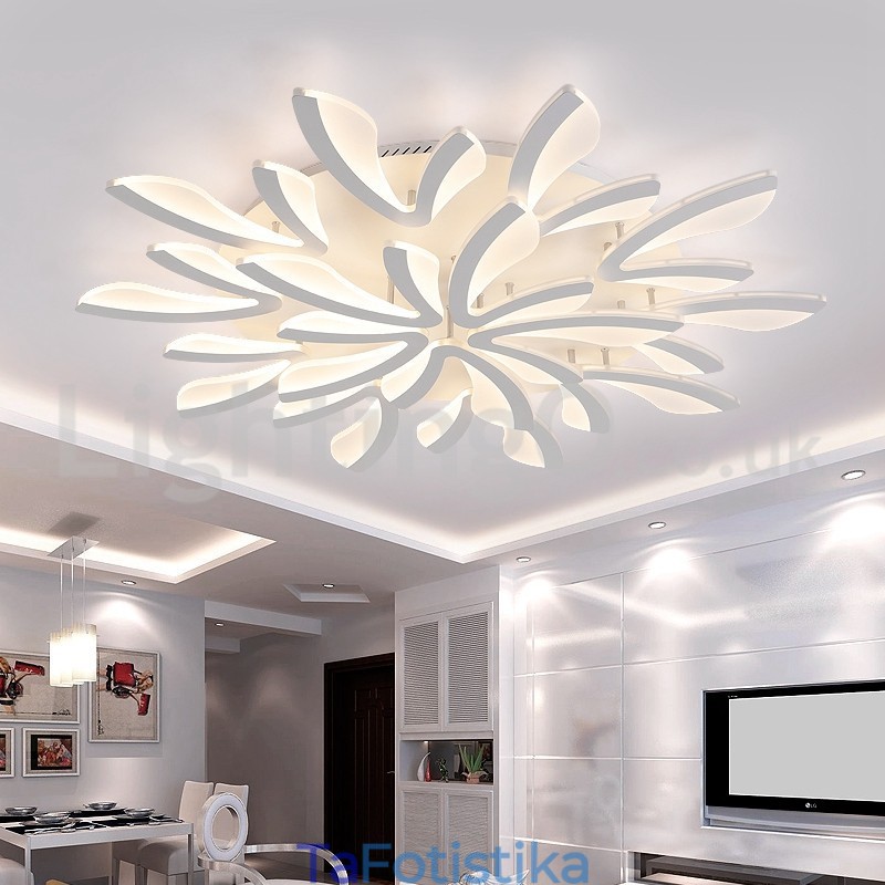 Personality 15 Lights Κομψά μοντέρνα χωνευτά φωτιστικά οροφής