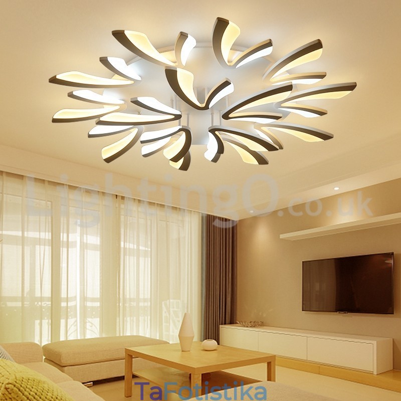 Personality 15 Lights Κομψά μοντέρνα χωνευτά φωτιστικά οροφής