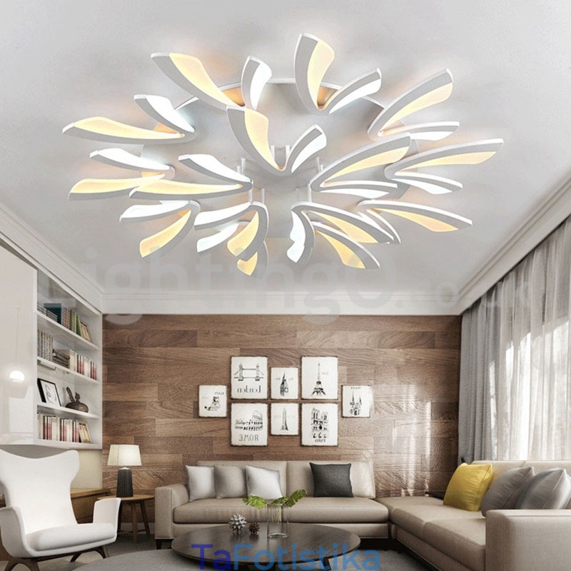 Personality 15 Lights Κομψά μοντέρνα χωνευτά φωτιστικά οροφής