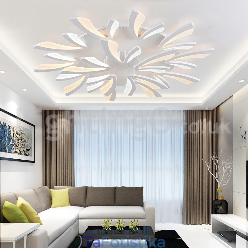 Personality 15 Lights Κομψά μοντέρνα χωνευτά φωτιστικά οροφής