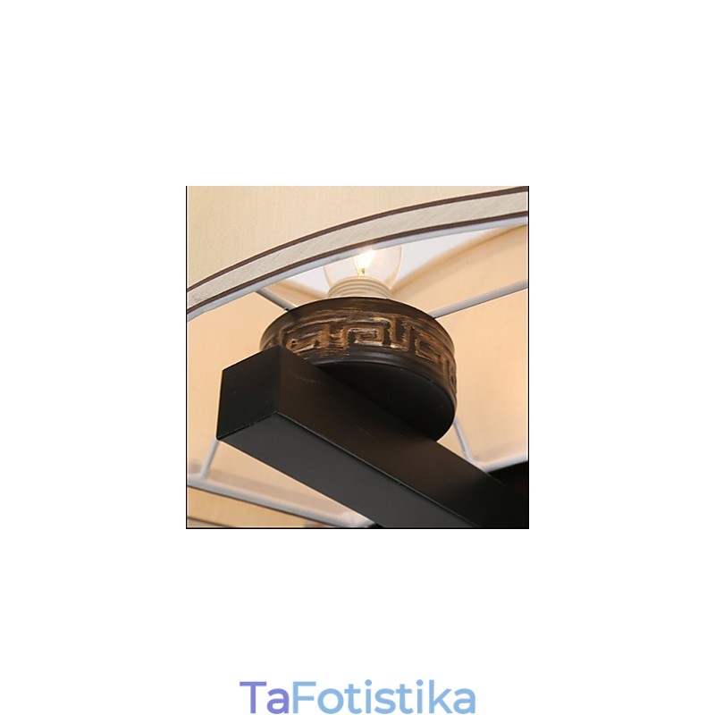 Οι λαμπτήρες αέρος απομίμησης χάλκινου πολυελαίου κινέζικου στυλ