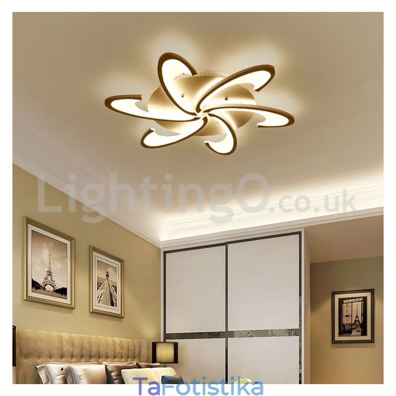 Φτηνά 6 λαμπάκια μοντέρνα flush mount φώτα οροφής