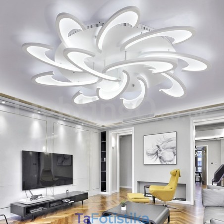 Έκπτωση 12 Bulbs Contemporary Flush Mount φώτα οροφής Έκπτωση 12 Bulbs Contemporary Flush Mount φώτα οροφής