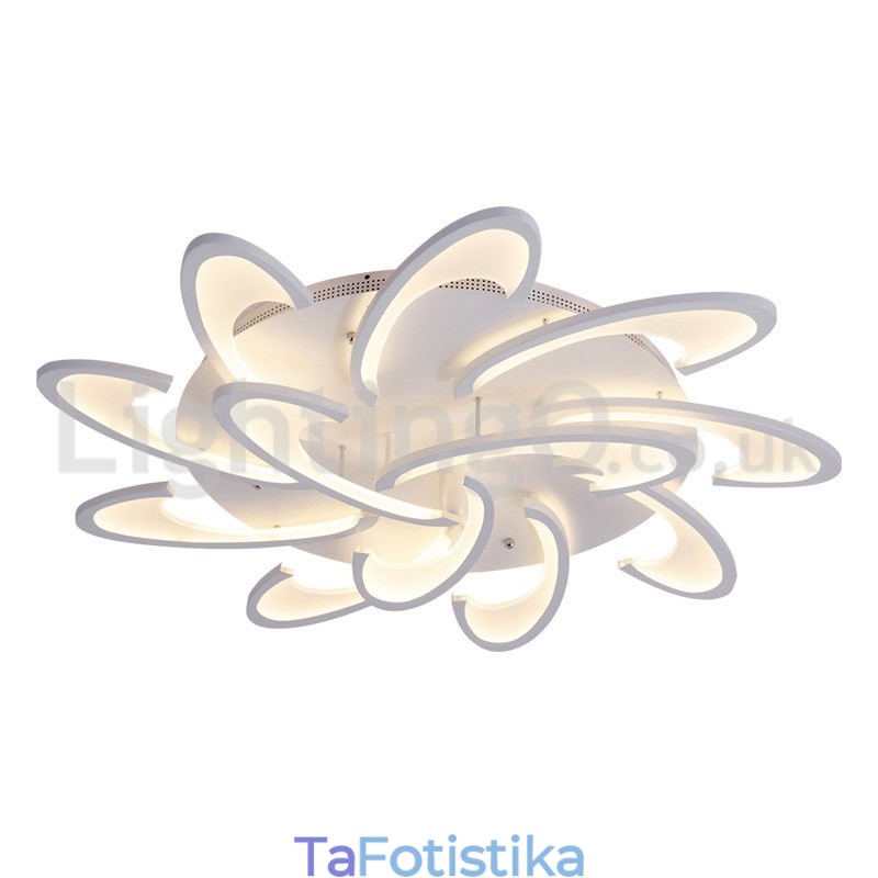 Έκπτωση 12 Bulbs Contemporary Flush Mount φώτα οροφής