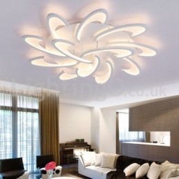 Έκπτωση 12 Bulbs Contemporary Flush Mount φώτα οροφής