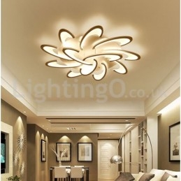 Έκπτωση 12 Bulbs Contemporary Flush Mount φώτα οροφής
