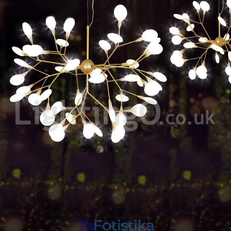 Μεταμοντέρνος πολυέλαιος Fireflies