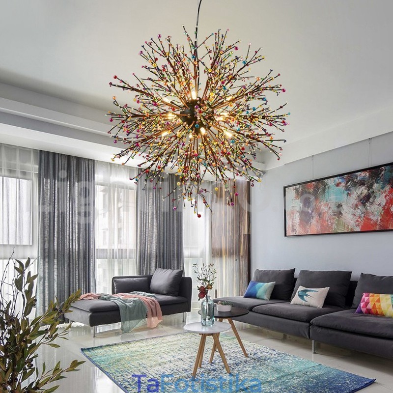 Nordic Dandelion Chandelier Color Chandelier