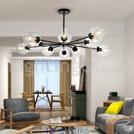 Nordic Postmodern Molecular Chandelier Magic Bean Chandelier Cafe Nordic Postmodern Molecular Chandelier Magic Bean Chandelier Cafe