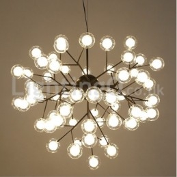 Nordic Postmodern Molecular Bubble Chandelier Γυάλινος πολυέλαιος