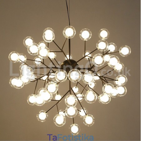Nordic Postmodern Molecular Bubble Chandelier Γυάλινος πολυέλαιος Nordic Postmodern Molecular Bubble Chandelier Γυάλινος πολυέλαιος