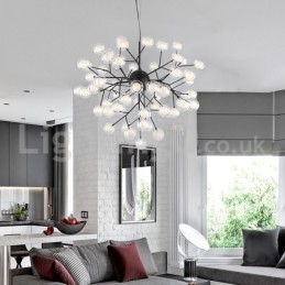 Nordic Postmodern Molecular Bubble Chandelier Γυάλινος πολυέλαιος