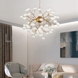 Nordic Postmodern Molecular Bubble Chandelier Γυάλινος πολυέλαιος