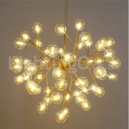 Nordic Postmodern Molecular Bubble Chandelier Γυάλινος πολυέλαιος