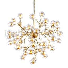 Nordic Postmodern Molecular Bubble Chandelier Γυάλινος πολυέλαιος