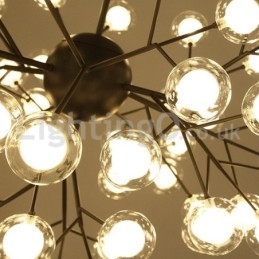 Nordic Postmodern Molecular Bubble Chandelier Γυάλινος πολυέλαιος