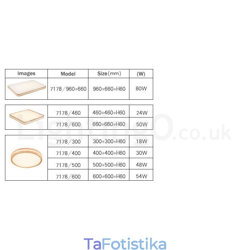 Εξαιρετικά λεπτό στρογγυλό τετράγωνο ορθογώνιο φωτιστικό οροφής από μασίφ ξύλο ακρυλικό φωτιστικό οροφής σκανδιναβικού στυλ