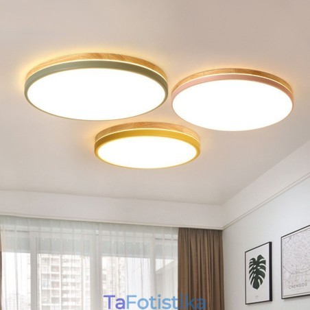 Dimmable Εξαιρετικά λεπτό πολλαπλών χρωμάτων Στρογγυλό ξύλινο φωτιστικό οροφής με ακρυλικό φωτιστικό οροφής σκιάστρου σκανδιναβικού στυλ Dimmable Εξαιρετικά λεπτό πολλαπλών χρωμάτων Στρογγυλό ξύλινο φωτιστικό οροφής με ακρυλικό φωτιστικό οροφής σκιάστρου σκανδιναβικού στυλ