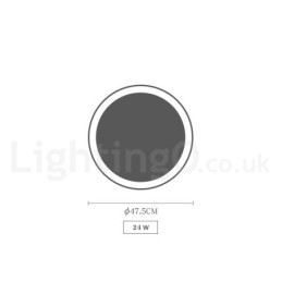 Dimmable Multi Colors κυκλικό ξύλινο φωτιστικό οροφής με ακρυλικό φωτιστικό οροφής σκιάστρου σκανδιναβικού στιλ