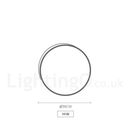 Dimmable Multi Colors στρογγυλό ξύλινο φωτιστικό οροφής με ακρυλικό φωτιστικό οροφής σκανδιναβικού στυλ