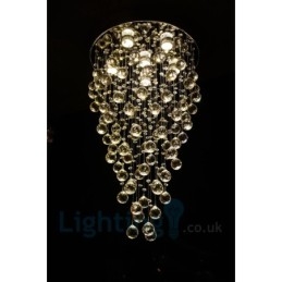 Φωτιστικό οροφής 6 ελαφρύ μοντέρνο K9 Crystal Round Flush Mount