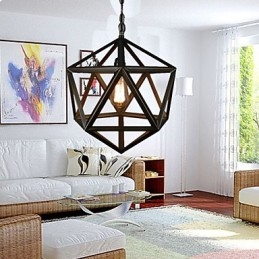 Rustic Lodge Vintage Μεταλλικός Πολυέλαιος