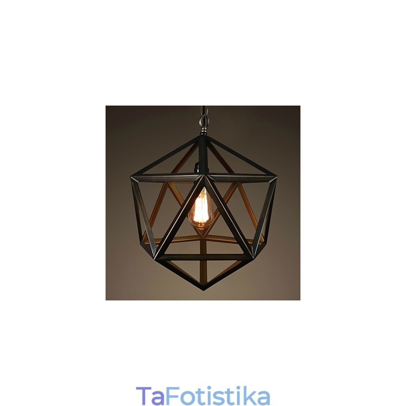 Rustic Lodge Vintage Μεταλλικός Πολυέλαιος