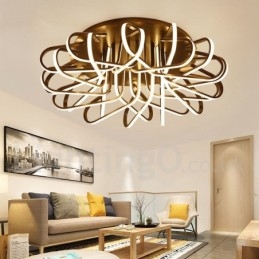 Bird's Nest Dimmable Μοντέρνο μοντέρνο φωτιστικό οροφής αλουμινίου μπορεί επίσης να χρησιμοποιηθεί ως φωτιστικό τοίχου