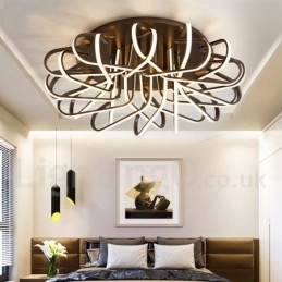 Bird's Nest Dimmable Μοντέρνο μοντέρνο φωτιστικό οροφής αλουμινίου μπορεί επίσης να χρησιμοποιηθεί ως φωτιστικό τοίχου