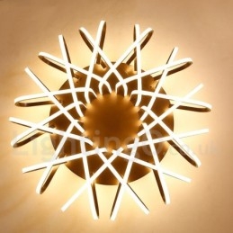 Bird's Nest Dimmable Μοντέρνο μοντέρνο φωτιστικό οροφής αλουμινίου μπορεί επίσης να χρησιμοποιηθεί ως φωτιστικό τοίχου