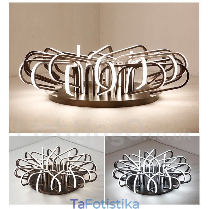 Bird's Nest Dimmable Μοντέρνο μοντέρνο φωτιστικό οροφής αλουμινίου μπορεί επίσης να χρησιμοποιηθεί ως φωτιστικό τοίχου