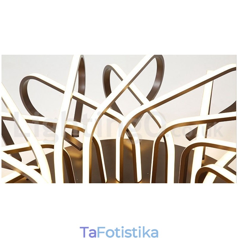 Bird's Nest Dimmable Μοντέρνο μοντέρνο φωτιστικό οροφής αλουμινίου μπορεί επίσης να χρησιμοποιηθεί ως φωτιστικό τοίχου
