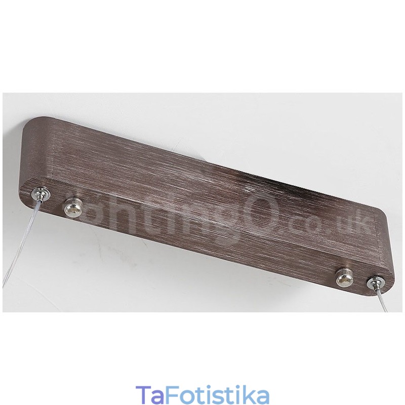 Με ρυθμιζόμενο γραμμικό κρεμαστό φωτιστικό με τηλεχειριστήριο μοντέρνα σχεδίαση