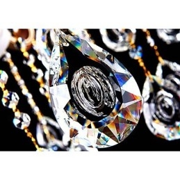 Κρεμαστό φωτιστικό Jade Crystal Candle Style Chandelier