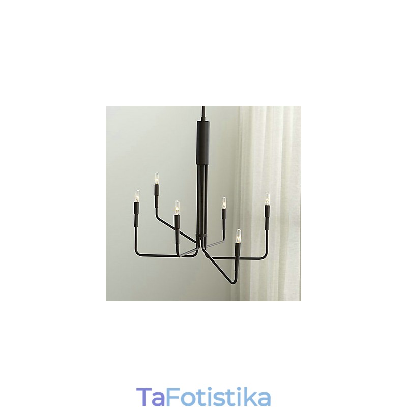 Country Painting Μεταλλικός Πολυέλαιος