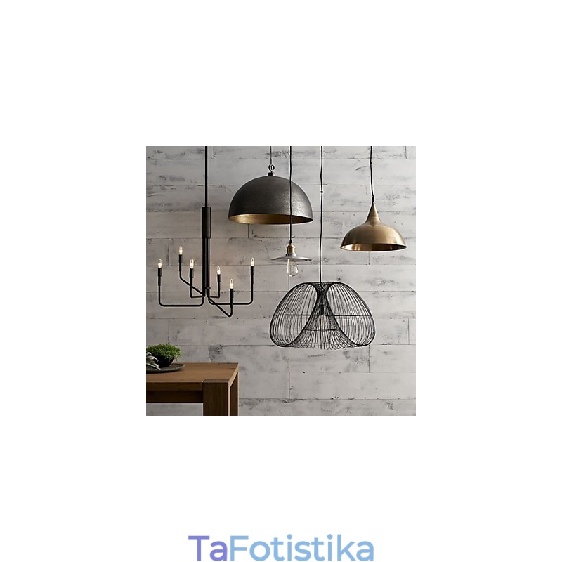 Country Painting Μεταλλικός Πολυέλαιος