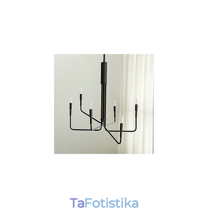 Country Painting Μεταλλικός Πολυέλαιος