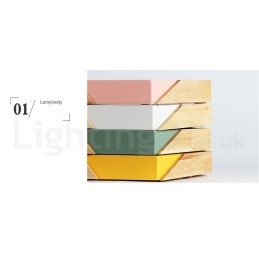 Dimmable Macaron Ultra thin Multi Color Ξύλινο φωτιστικό οροφής με ακρυλικό φωτιστικό οροφής σκανδιναβικού στυλ