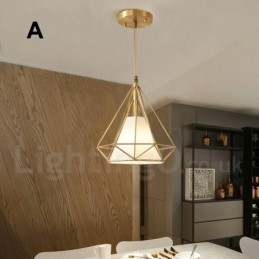 Κρεμαστό φως από καθαρό ορείχαλκο Rustic Lodge Nordic Style με υφασμάτινη απόχρωση