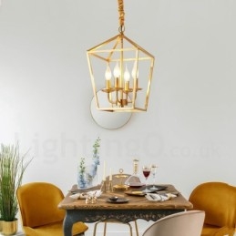Κρεμαστό φως από καθαρό ορείχαλκο Rustic Lodge Nordic Style